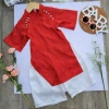 Áo dài tết bé gái cổ trụ truyền thống DA03 lụa gấm cao cấp, cách tân, khuyến mại 20% - Chỉ 129.000₫ 10