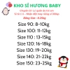 Áo Dài Tết Bé Gái Gấm Mềm Đính Hoa Đỏ - KS Hương Baby D06 Tặng Bờm Giá 189k 7
