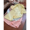 Áo Dài Tết Bé Gái Lụa Gấm Đính Hoa Nhiều Màu + Quần Sang Trọng - 345.000₫ 2