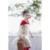 Áo Dài Tết Bé Gái Mẫu Mới 2.025 Xinh Xắn Tặng Khăn KS HƯƠNG BABY D04 4