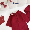 Áo Dài Tết Bé Gái Size 8-28kg Phối Nơ, Họa Tiết In Chìm - Tặng Khăn, Giá 385.000 8