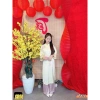 Áo Dài Tết Bé Gái Size Lớn 25-45kg Áo gấm, Quần lụa satin cao cấp, giảm giá 270k 2