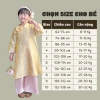 Áo Dài Tết Bé Gái Vải Lụa Vàng Ánh Kim Cao Cấp - Set Truyền Thống OH KIDS OH43 9