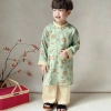Áo Dài Tết Bé Trai CELINA BT6 Cách Tân Lụa Gấm Mềm Mịn Kèm Quần Giá 299.000 VNĐ 9