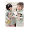 Áo dài Tết bé trai & gái Dung Kids - Thiết kế cổ truyền con giáp, size 1‑10 tuổi, chất liệu mềm mại, đồ Tết giá ưu đãi 192k 2