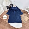 Áo Dài Tết Bé Trai Gái Vải Lụa Gấm Cao Cấp Thêu Chữ Siêu Xinh 9-27kg Chubby Store 3