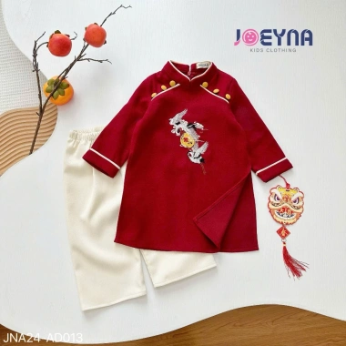 Áo Dài Tết Bé Trai JOEYNA Thêu Hạc Nổi Bật, chất liệu cao cấp mềm mại, size 8‑24kg, giảm giá 355k 6 Áo Dài Tết Bé Trai JOEYNA Thêu Hạc Nổi Bật, chất liệu cao cấp mềm mại, size 8‑24kg, giảm giá 355k 6
