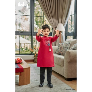 Áo dài tết bé trai Kids IU 2.026 - Thiết kế thanh lịch, giá ưu đãi 399.000₫ 4