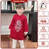 Áo dài tết bé trai PANDA STUDIO áo cách tân nhung thêu rồng fullsize thiết kế sang trọng cho bé 2-4 tuổi - Giá ưu đãi 215.000₫