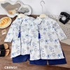 Áo dài Tết cách tân bé trai thêu ngựa lụa gấm 10-30kg - Tiệm Nhà Sam 109k 2