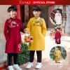Áo dài tết cách tân Econice 2.025 cho bé trai, bé gái, size 4-12 tuổi, chỉ 309.000đ