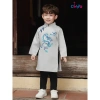 Áo dài tết cách tân hình Rồng mây Chippo cho bé trai 3‑12 tuổi, chất liệu thoáng mát, giá ưu đãi 236k 6