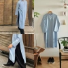 Áo Dài Tết Linen Nam Màu Xanh Nhạt Pastel – Freeship, Giá 615.120₫ (Giảm 22%)