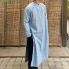Áo Dài Tết Linen Nam Màu Xanh Nhạt Pastel – Freeship, Giá 615.120₫ (Giảm 22%) 4