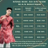 Áo dài tết nam đỏ gấm hoa cách tân cao cấp, form đứng chuẩn như hình – M.A.N giảm giá 398k 6