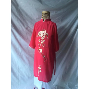 Áo Dài Tết trẻ em thêu hoa mai - Trang phục truyền thống Việt Nam, giá 228.690₫