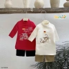 Áo dài Tết Vân Long cho bé trai 9-24kg, set tafta gân lấp lánh, giảm giá 268k 2