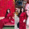 Áo Dài Thanh Mai Đính Charm Gấm Tết Dáng Suông Áo Quần ANN 279k 8