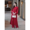Áo Dài Thanh Mai Đính Charm Gấm Tết Dáng Suông Áo Quần ANN 279k 10