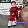 Áo Dài Thanh Trúc Lụa Tết cho Bé - Kèm Khăn Xếp Bờm, Giá Giảm 239k - NghesHouse 8