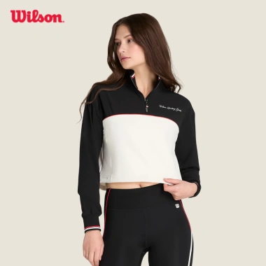 Áo Dài Thể Thao Nữ Wilson Davenport Woven Popover - Vải dệt thoáng mát, giảm giá còn 3.379.000 VND