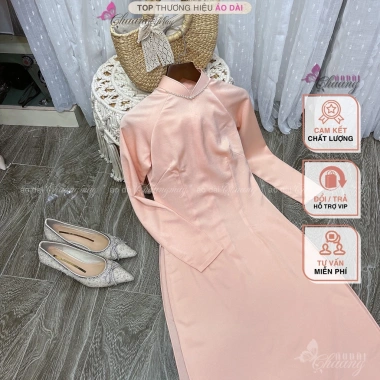 Áo Dài Trơn Cổ Ngọc Chaang May Sẵn Lụa Tây Thi Điểm Hạt Giáo Viên Dự Tiệc Lễ Tết CAD081 Giá Ưu Đãi 280k 6 Áo Dài Trơn Cổ Ngọc Chaang May Sẵn Lụa Tây Thi Điểm Hạt Giáo Viên Dự Tiệc Lễ Tết CAD081 Giá Ưu Đãi 280k 6