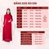 Áo dài truyền thống lụa Mỹ màu tím Huế trơn - Giá ưu đãi 220k (Giá gốc 277k) 2
