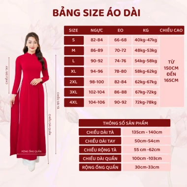 Áo dài truyền thống lụa Mỹ màu tím Huế trơn - Giá ưu đãi 220k (Giá gốc 277k) 2