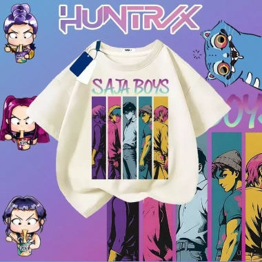 Áo Demon Hunters KPop trẻ em 10-12 tuổi size 3-12 giảm giá - Giá 143.332đ, thiết kế độc đáo