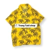 Áo đi biển cây dừa cho gia đình – Áo sơ mi nam nữ, vải nhẹ thoáng mát, giảm giá 58.500₫ | Trang Tươi Shop 2