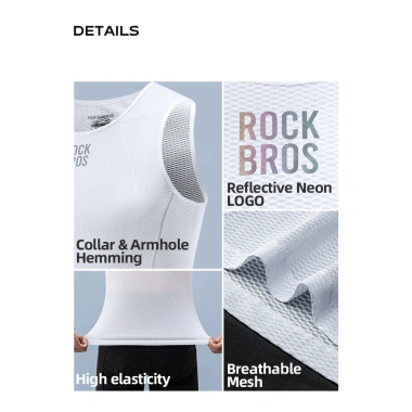 Áo đi xe đạp thể thao không tay Rockbros cho nam, vải thoáng khí cao cấp, giá 315.157 VND 9 Áo đi xe đạp thể thao không tay Rockbros cho nam, vải thoáng khí cao cấp, giá 315.157 VND 9