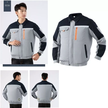 Áo điều hòa KAW cao cấp, UV, chống nóng, quạt làm mát, pin trâu 12h - 1.978.000₫ 7