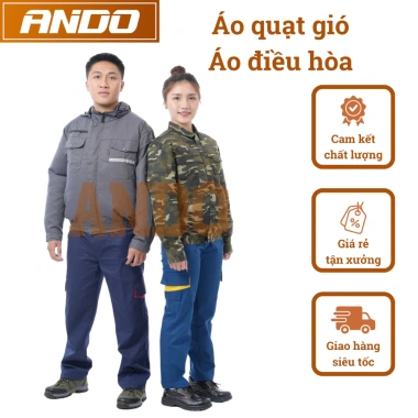 Áo điều hòa vải kaki không pin không quạt, có mũ trùm - Giá chỉ 182.000 VND 5