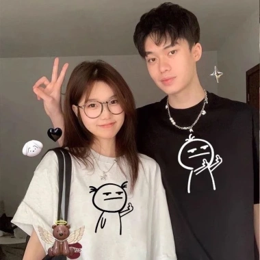 Áo Đôi Hàn Quốc Basic Dễ Phối Đồ - Set Đơn Giản Giá 124.200 VNĐ Giảm Giá 4 Áo Đôi Hàn Quốc Basic Dễ Phối Đồ - Set Đơn Giản Giá 124.200 VNĐ Giảm Giá 4