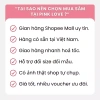 Áo đôi PINKLOVE len cặp đôi dài tay màu đỏ, áo nữ cổ trắng kèm nơ P244 9