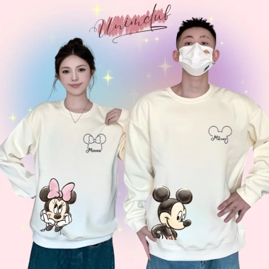 Áo Đôi Sweater Họa Tiết Hoạt Hình 2.026 Nhiều Màu 380Gsm Vải Nỉ Cao Cấp Local Brand RTOML Giá 119.999 VND