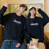 Áo đôi sweater Trụ Cột Nóc nhà đen trắng - Áo nỉ bông cặp hot trend, chỉ 146,020₫ 6