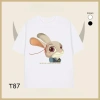 Áo đôi tay lỡ unisex Zootopia Nick và Judy cáo thỏ dễ thương giảm giá 99.800₫ 6