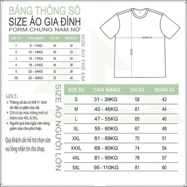 Áo đồng phục gia đình 3-5 người thun cotton mềm mịn, giá chỉ 55.000₫ (giá gốc 68.750) 2