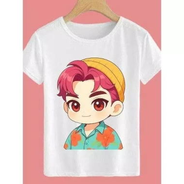 Áo Gái Trắng Cotton Unisex Ngắn Tay Hè 2.025 Cho Bé Thoáng Mát Giá 100.333 VND