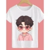 Áo Gái Trắng Cotton Unisex Ngắn Tay Hè 2.025 Cho Bé Thoáng Mát Giá 100.333 VND 10