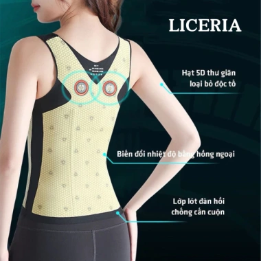 Áo Gen Liceria AG01 Nâng Ngực Chống Gù Cổ Định Hình Eo Thon Chữ U Giá 203.429 VND