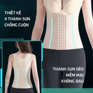 Áo Gen Liceria AG01 Nâng Ngực Chống Gù Cổ Định Hình Eo Thon Chữ U Giá 203.429 VND
