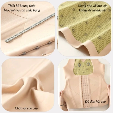 Áo Gen Liceria AG01 Nâng Ngực Chống Gù Cổ Định Hình Eo Thon Chữ U Giá 203.429 VND 5 Áo Gen Liceria AG01 Nâng Ngực Chống Gù Cổ Định Hình Eo Thon Chữ U Giá 203.429 VND 5