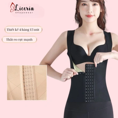 Áo Gen Liceria AG01 Nâng Ngực Chống Gù Cổ Định Hình Eo Thon Chữ U Giá 203.429 VND 6 Áo Gen Liceria AG01 Nâng Ngực Chống Gù Cổ Định Hình Eo Thon Chữ U Giá 203.429 VND 6