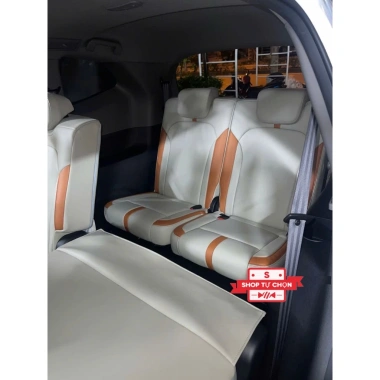 Áo ghế da Nappa Vinfast Limo Green 7 chỗ - May đo theo xe, tặng 2 gối đầu, 3.450.000 VND 7