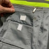 Áo ghi lê bảo hộ lao động cao cấp, bo chun 8 túi, màu chì - Giá chỉ 132.000 VND 6