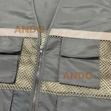 Áo ghi lê bảo hộ lao động phản quang, vải gió, lưới mắt to - Giá chỉ 120.000₫ 7