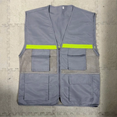 Áo ghi lê bảo hộ lao động phản quang, vải gió, lưới mắt to - Giá chỉ 120.000₫ 9