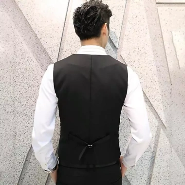 Áo ghile nam đen vải tuyết mềm mịn, không nhăn không xù, form trẻ trung, đủ size - 250.000đ